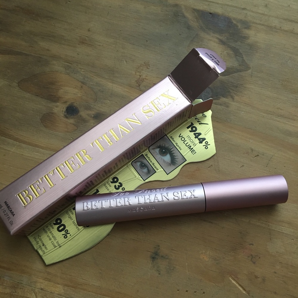 BRAND NEW- TOO FACED BETTER THAN SEX MASCARA